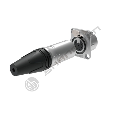 7-Pin XLR Audio Video Connectors Female Male Plug Socket Indoor Protection 7-Pole Industrial Electronics Accessories