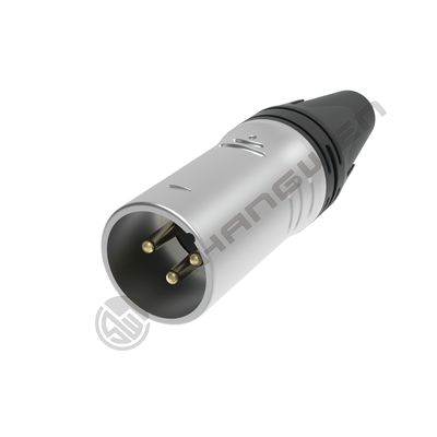 Indoor Protection DMX Signal Wire Class Ip40 High Quality XLR Audio Connector 3 Pin Male Plug