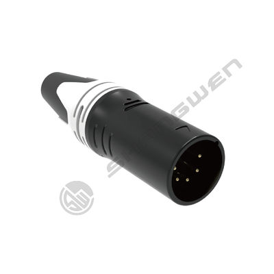 Wholesale Mini 5 Pin XLR Connector Outdoor Waterproof Male and Female Plug Socket 5-Pole Nickel Contacts