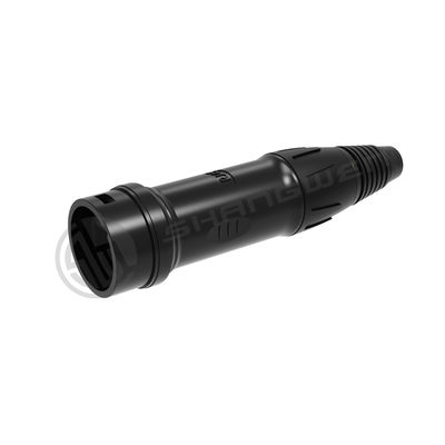 Shenzhen New Lock Design Outdoor Metal Button Ip65 Waterproof Male Rj45 Signal Connector