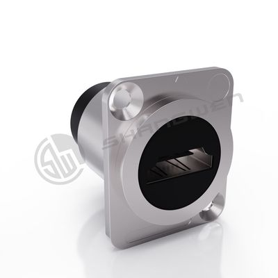 Εσωτερική εξωτερική πίνακα Mount Connector θηλυκό αρσενικό IP65 Αδιάβροχο καλώδιο δεδομένων Connector