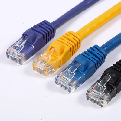 Κατηγορία 5E Κατηγορία 6 Κατηγορία 6α UTP Ethernet Patch Cable Round για επικοινωνία
