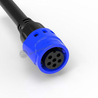 M19 Σύνδεσμος γυναικείας ηλεκτρικής πρίζας IP67 6 πιν υδροσίδερος συνδετής βιομηχανικός
