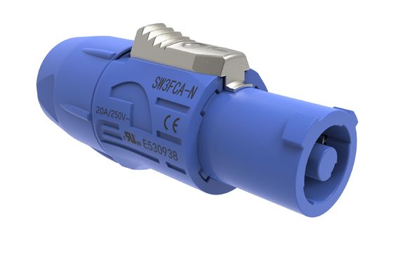 3 Διοδηγός κυκλικός ηλεκτρικός σύνδεσμος 250V 20A σύνδεσμος ισχύος θηλυκό