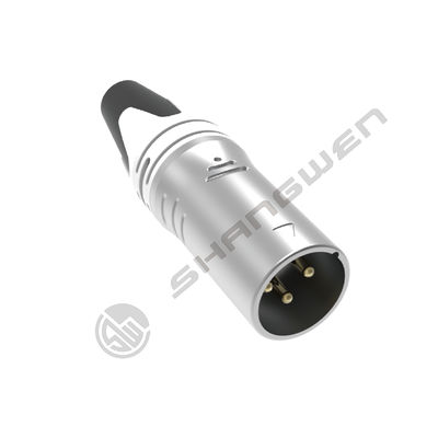 Αδιάβροχο 3 Pin XLR Plug Female Socket Adapter IP65 DMX Panel Mount Audio Wire Connector Σύνδεσμος υλικού εξωτερικού
