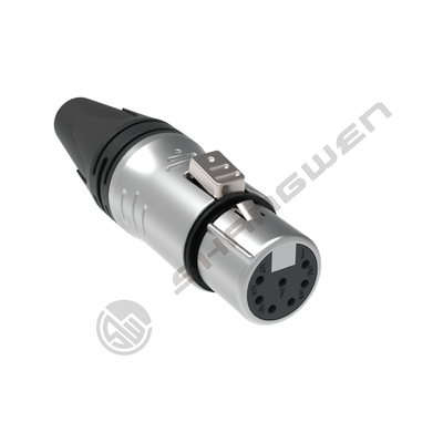 7-Pin XLR Audio Video Συνδετήρες Θηλυκός Αρσενικός Βύσμα Υποδοχή Εσωτερική Προστασία 7-Πόλων Βιομηχανικά Ηλεκτρονικά Αξεσουάρ