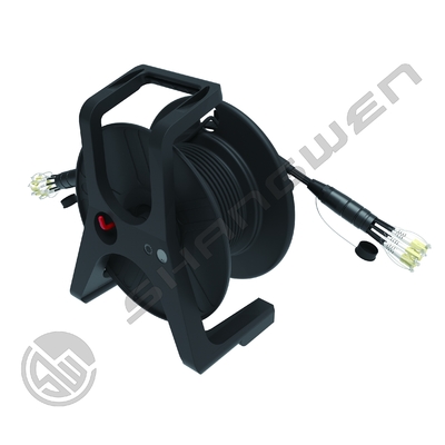 PVC Μπουφάν 4 6 8 CH TPU Θωρακισμένο Jumper LC-LC FC SC ST Πολυτροπικό Οπτικό Ίνας CL3 Δικτυακό Καλώδιο Πυρήνες OM2 Κατηγορία Ίνας