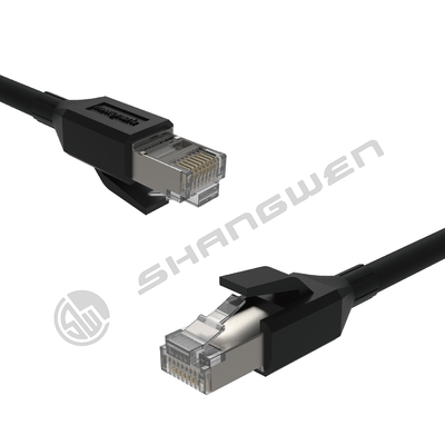 Καλώδιο RJ45 Cat7 με προστατευτικό 10Gbps 600MHz Ethernet RJ45 Network 4pair CE UL Πολλαπλό Χαλκό 100% Χωρίς Οξυγόνο