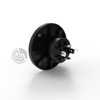 Four-Pole Round Terminal Loudspeaker Connector Plastic Male Socket Metal Insert Female Speaker Jack 4 Pin Circular Connector