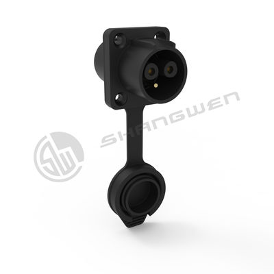 Black IP65  Powercon Connector 3-Pin Waterproof Outdoor Aviation Plug with Female Socket IP67 Large Current Charge Connector