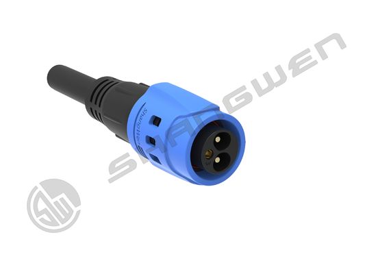 M19 Series Push-pull Self-locking BlueConnection Industrial 3 Pin Female Male Plug Power  Connector M19 Self-Locking 3 Core