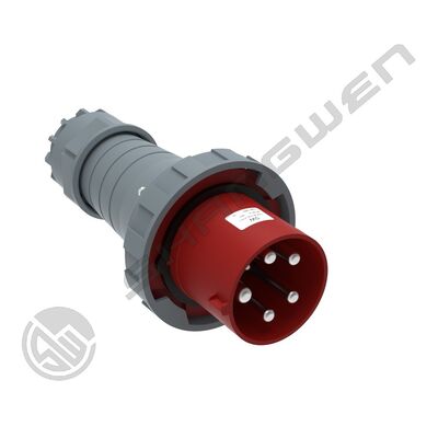 CEE IP67 Βιομηχανική πρίζα 125A 415v Κινητή πρίζα 5pin Βιομηχανική πρίζα Σημείο συνδετήρα εξωτερική αδιάβροχη σύνδεση