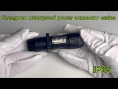 3 Πιν αρσενικό θηλυκό Powertrue Connector Ηλεκτρικό Αδιάβροχο
