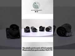 IP67 PBT υλικό 3pin αρσενικό Δυνατότητα γυναικεία Αδιάβροχος σύνδεσμος