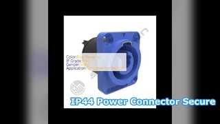 IP44 Circular Power Connector για οθόνες LED